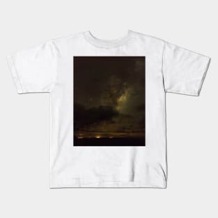 Meteor And Milky Way Kids T-Shirt